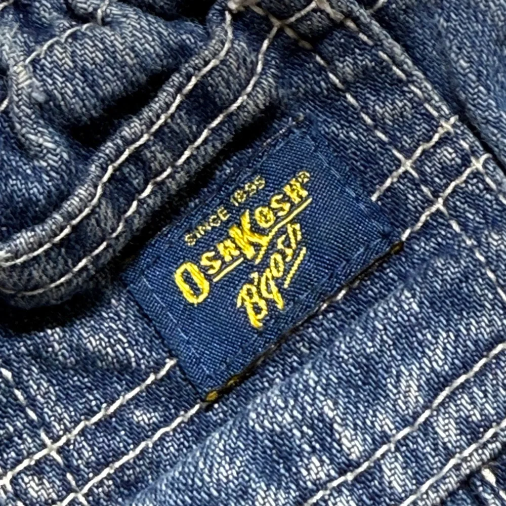 OshKosh B'gosh | Toddler Baby Girl Denim Y2K Retro Skirt | 24M